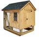 Chicken Coop - A-Frame Combination 4' x 6' Board and Batten - Custom Order
