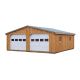 24' x 24' Board and Batten A-Frame One-Story Two-Car Garage - Custom Order