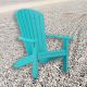 Finch Sea Aira Poly Adirondack Chair - Turquoise