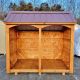 4' x 8' Colonial-Style Pine Firewood Shed