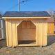 6' x 8' Board and Batten Run-In Shed