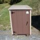Large Size One-Can Trash Can Shed with PVC Lid - Custom Order