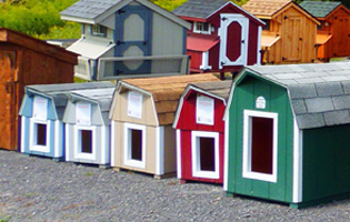Dog Houses from Bayhorse