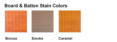 Board & Batten Stain Colors