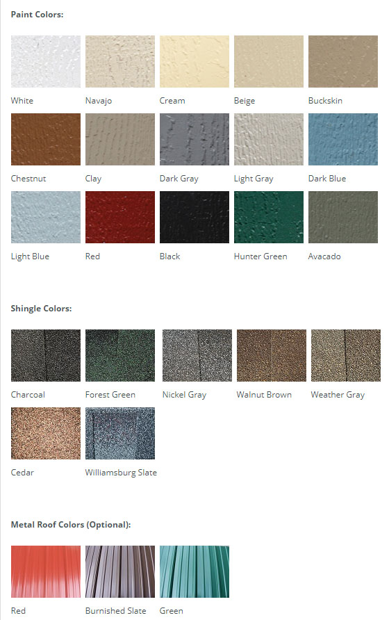 Duratemp Dog Kennel Color Choices