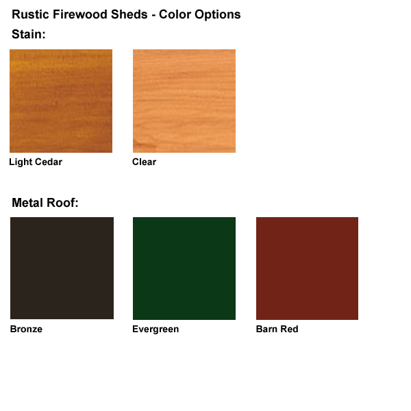 Rustic Firewood Color Choices