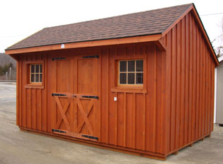 Board & Batten Shed at our Red Hook, NY Location