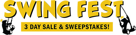 Swing Fest 3-Day Sale and Sweepstakes
