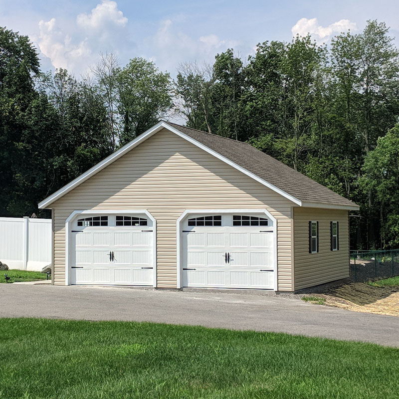 A-Frame Cape Build-On-Site Garages